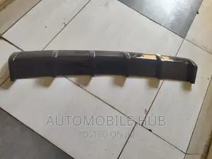 6 Fin Abs Plastic Rear Bumper Diffuser Lip Fender