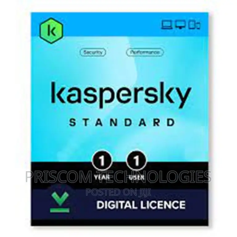 Kaspersky Standard 1 Device- Latest Kaspersky Antivirus New