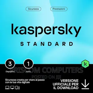 Kaspersky Standard 3 Users – Latest New Antivirus Software