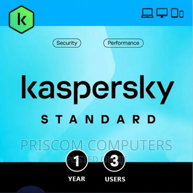Kaspersky Standard 3 Users – Latest New Antivirus Software