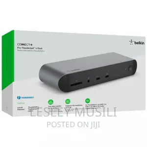 Belkin Thunderbolt 4 Dock Pro Wired Black