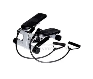 Stepper Machine With Resistance Band and Digital Screen