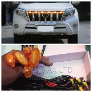 Toyota Land Cruiser Prado, FJ150, Front Grille LED Lights