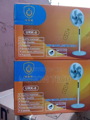 Urk 16 Inches Standing Fan With Remote