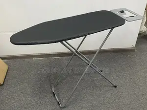 Foldable Metallic Ironing With Iron Rest Arm - Durable