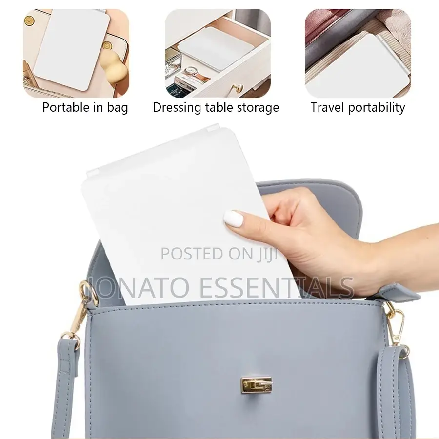 Led Travel Makeup Mirror