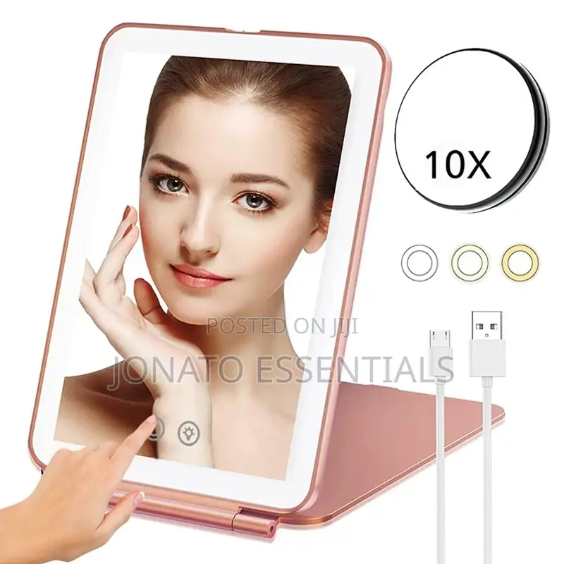 Led Travel Makeup Mirror