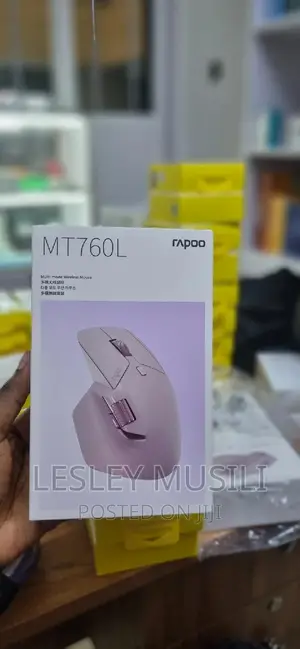 RAPOO MT760L Black Multi-Mode Wireless Mouse