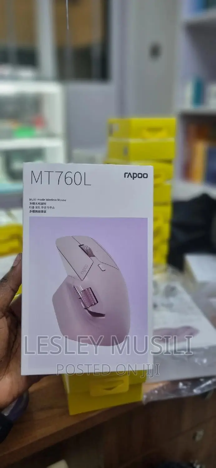 RAPOO MT760L Black Multi-Mode Wireless Mouse