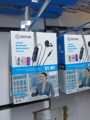 Genuine BOYA Shirt Microphone BY-M1 Recording Microphone