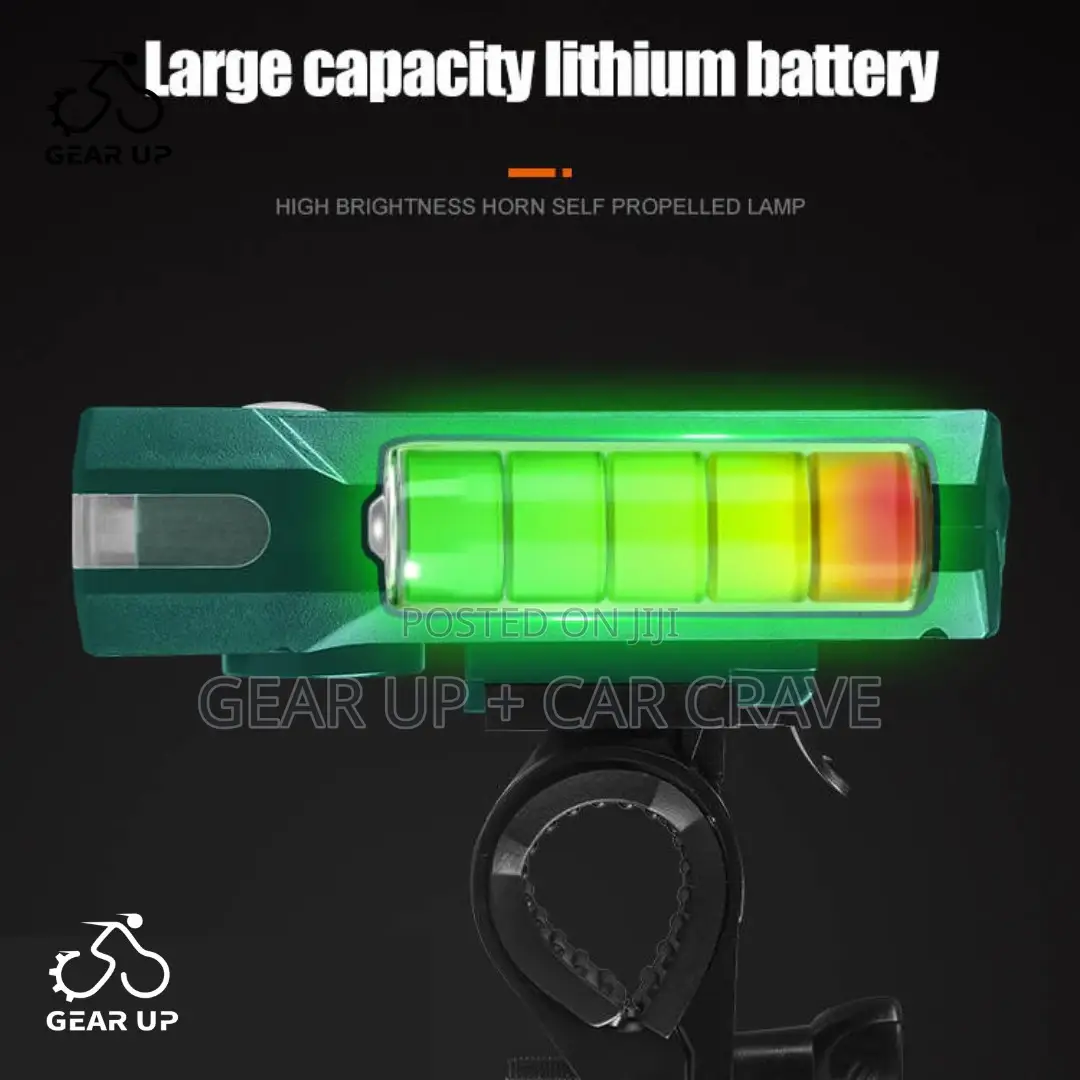 Bicycle Rechargeable Bright Light Horn Powerbank