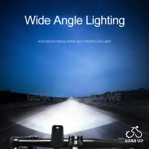 Bicycle Rechargeable Bright Light Horn Powerbank