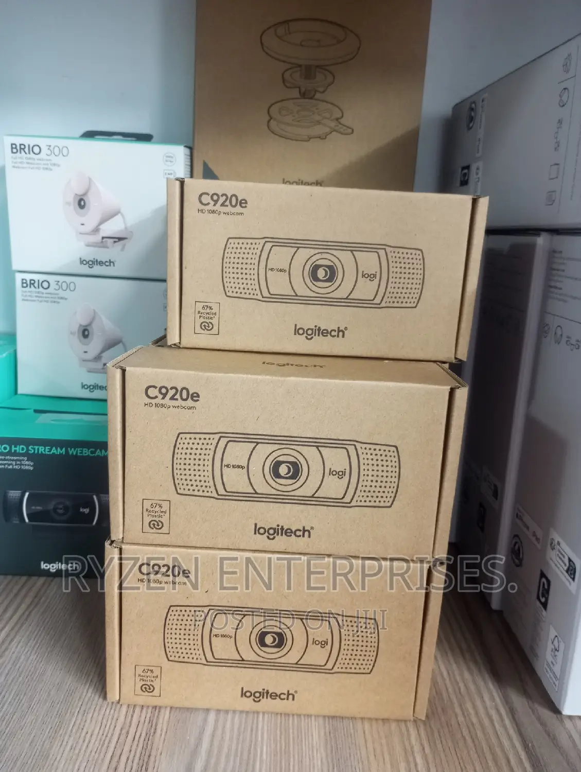 Logitech C920e Hd Webcam/ Logitech C920e Webcam