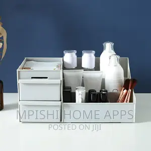 Plastic Desktop Organizer With Mini Drawers