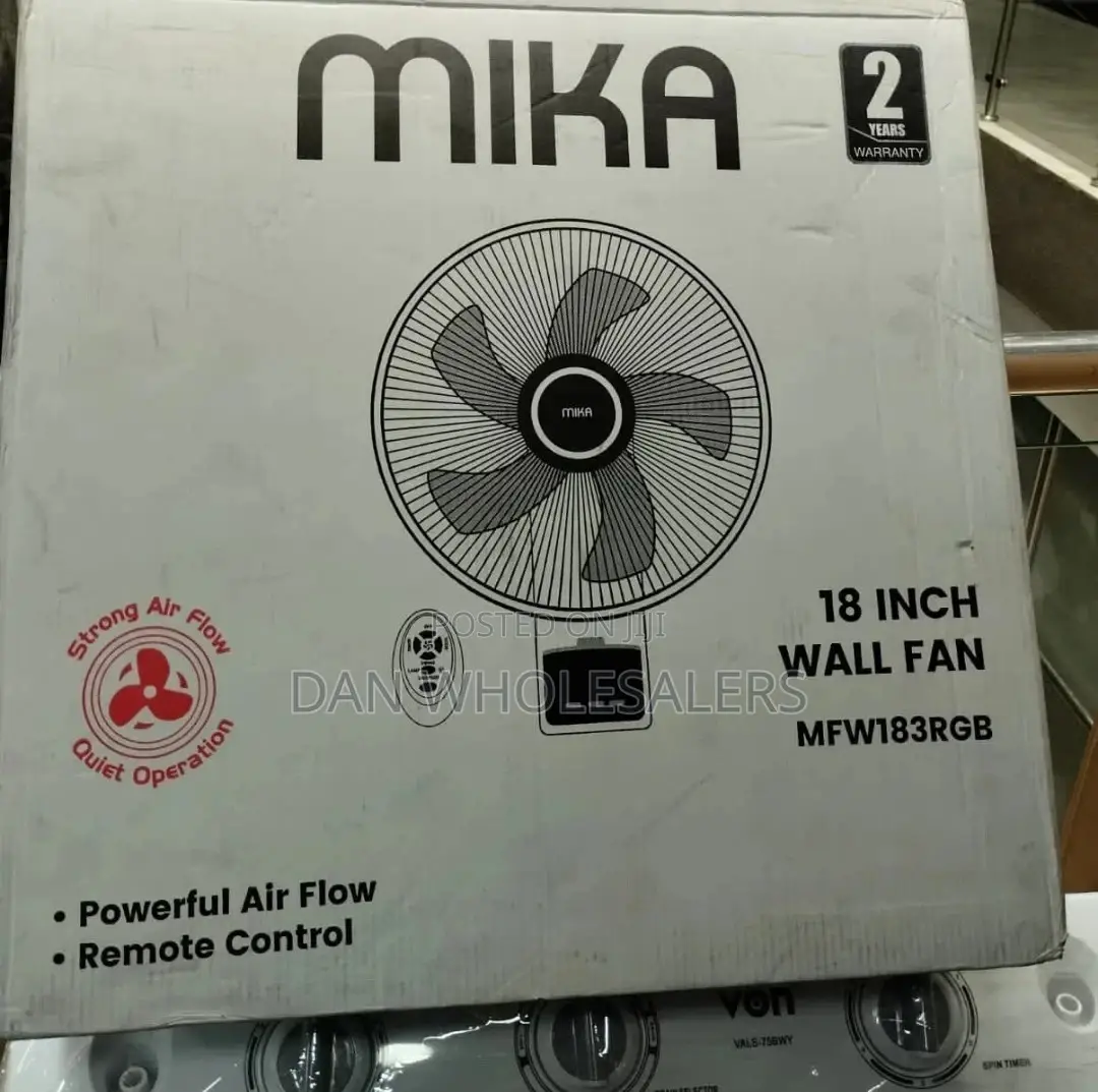 Wall 18 " Fan Mika