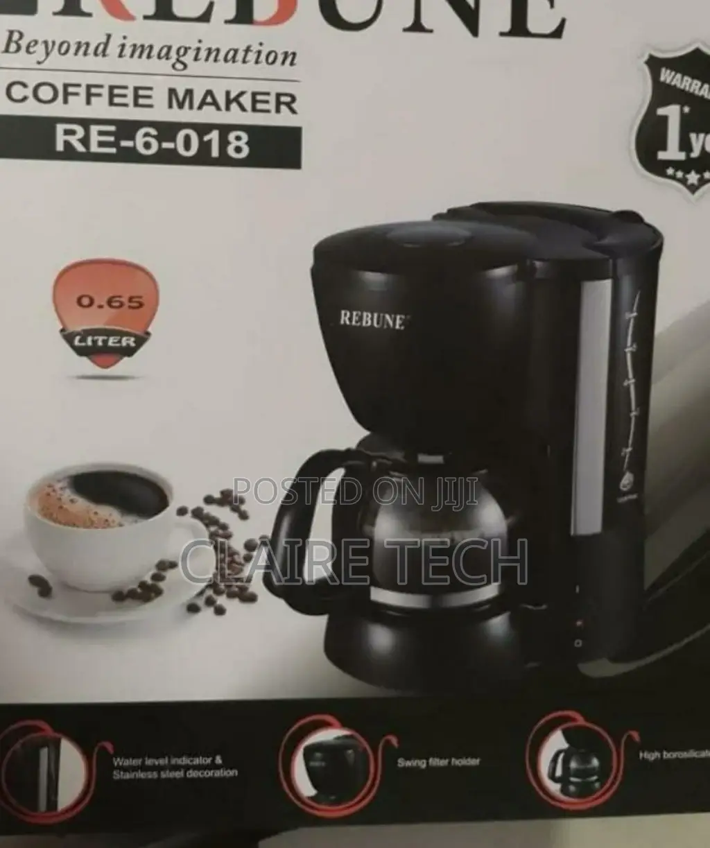 Rebune Coffee Maker Re-6018
