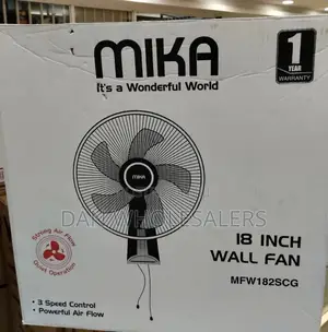 Mika Fan Fan 18 Inch Wall Fan