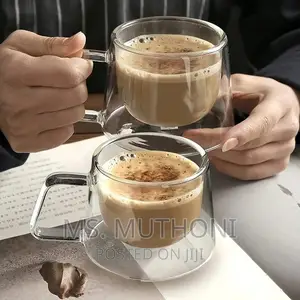 A Pair 200 Ml Espresso Double Walled Cup*