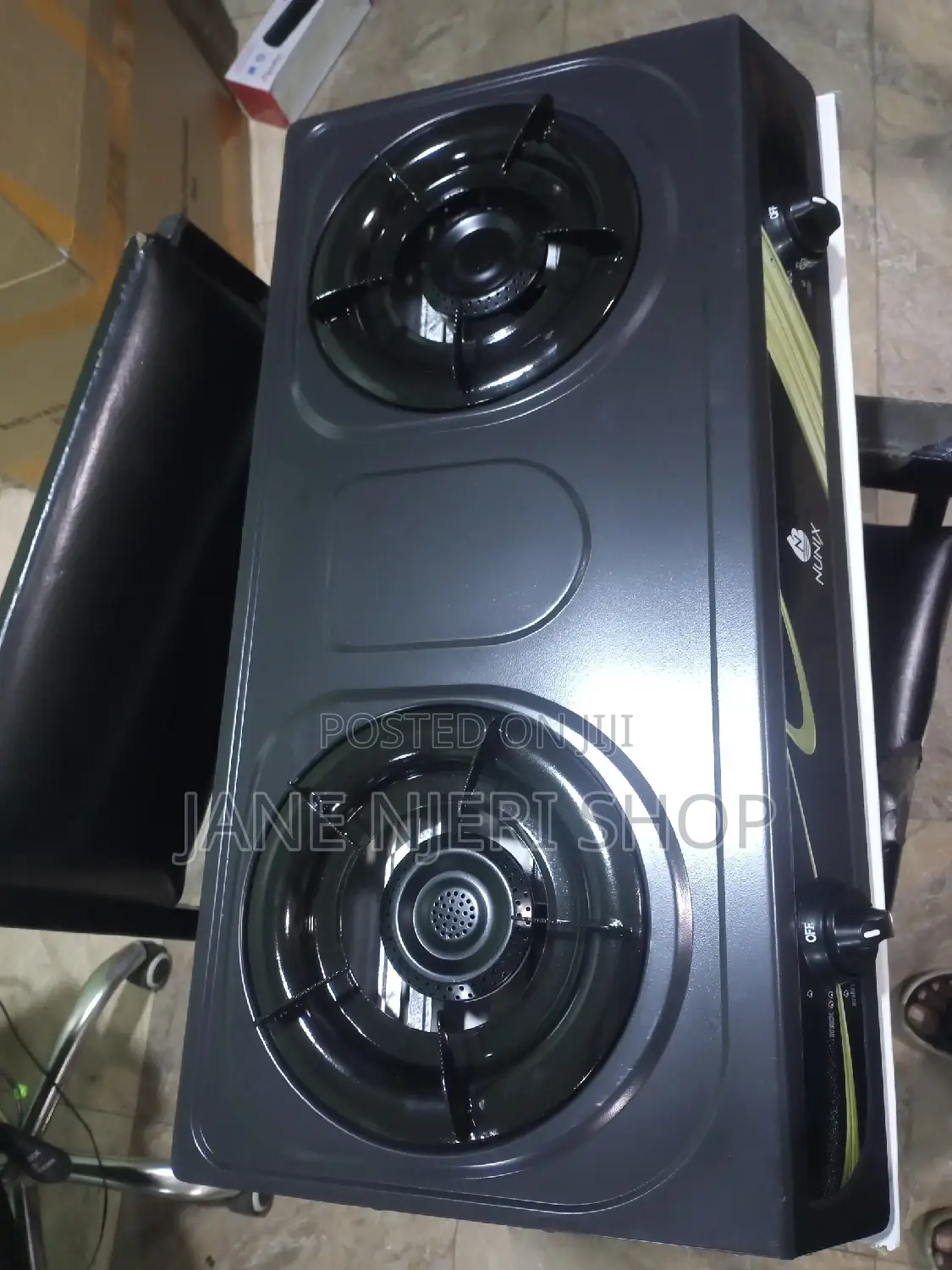 Nunix Metallic 2 Burner Cooker