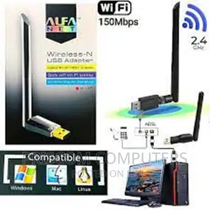 3DBI ALFA Usb Wireless Wifi Adapter Dongle (WIFI Adapter)