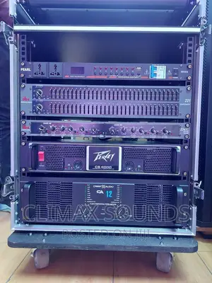 Drive Rack 12U With Pa System