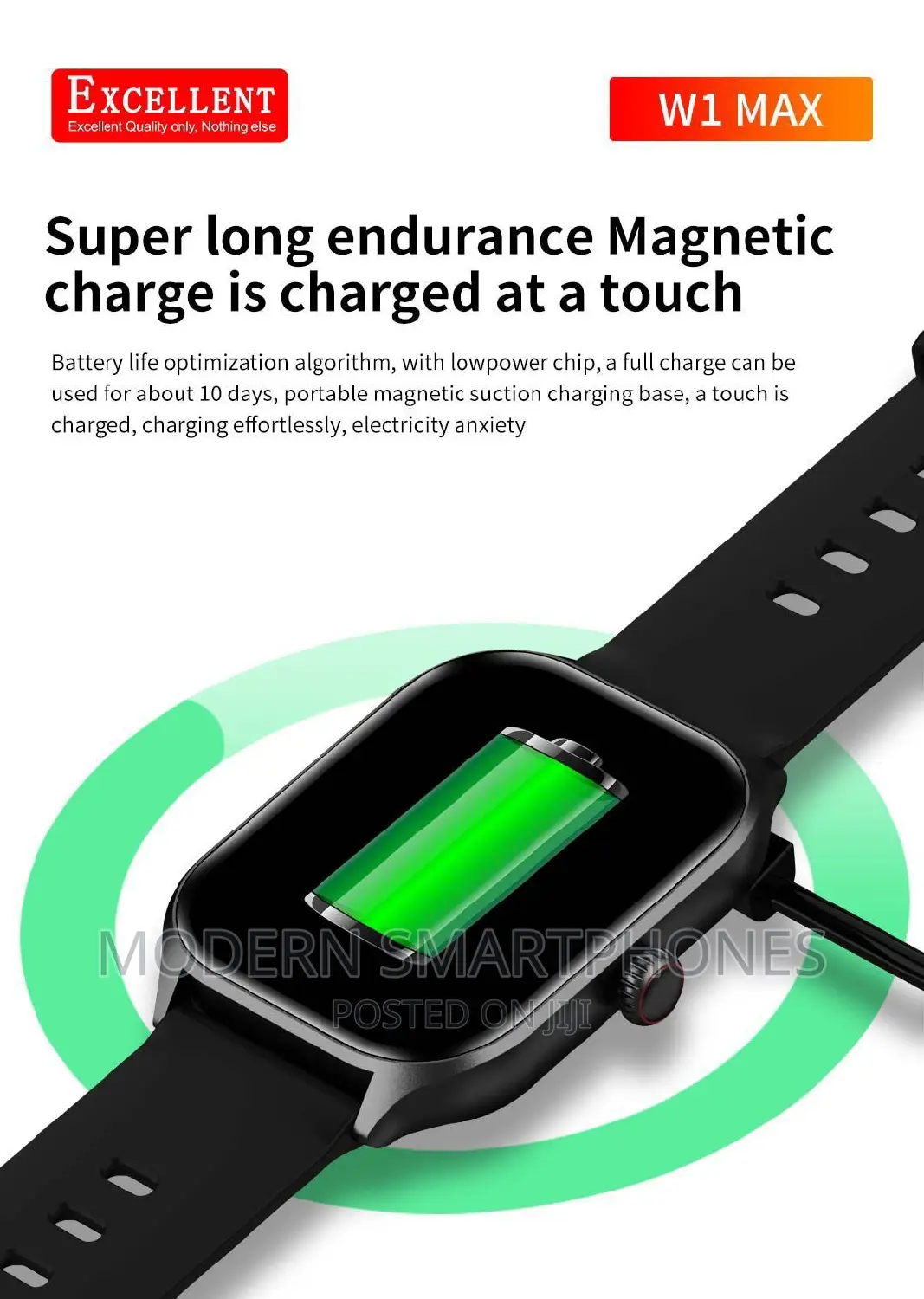 Excellent W1 Max Smartwatch
