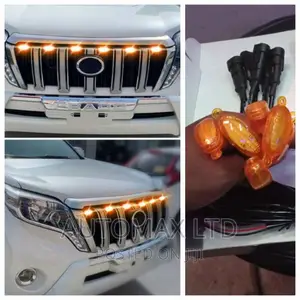 Toyota Land Cruiser Prado, J150/160, Amber LED Grille Lights
