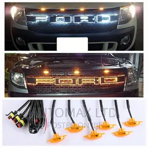 Ford Raptor, Front Grille Amber LED Light Kit