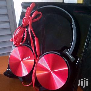Quality Sony Red Headphones
