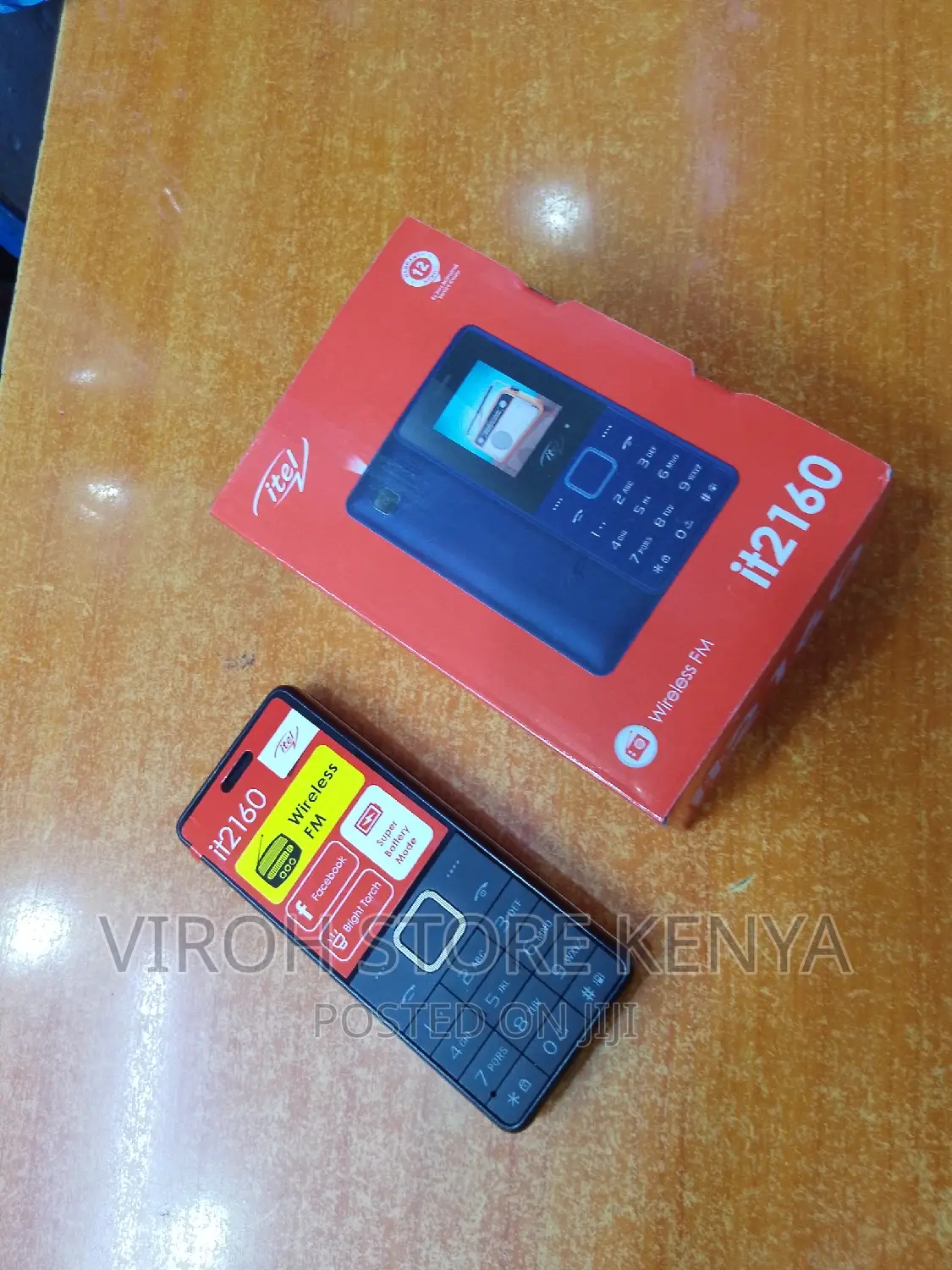 New Itel it2160 Black