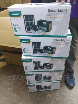 DAT Lighting System AT-9011 Solar - 3 Bulbs, Battery Solar