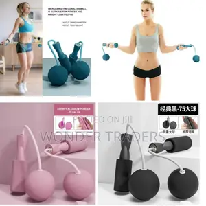 Cordless Skipping Rope a Pair. Turquoise,Black, Pink