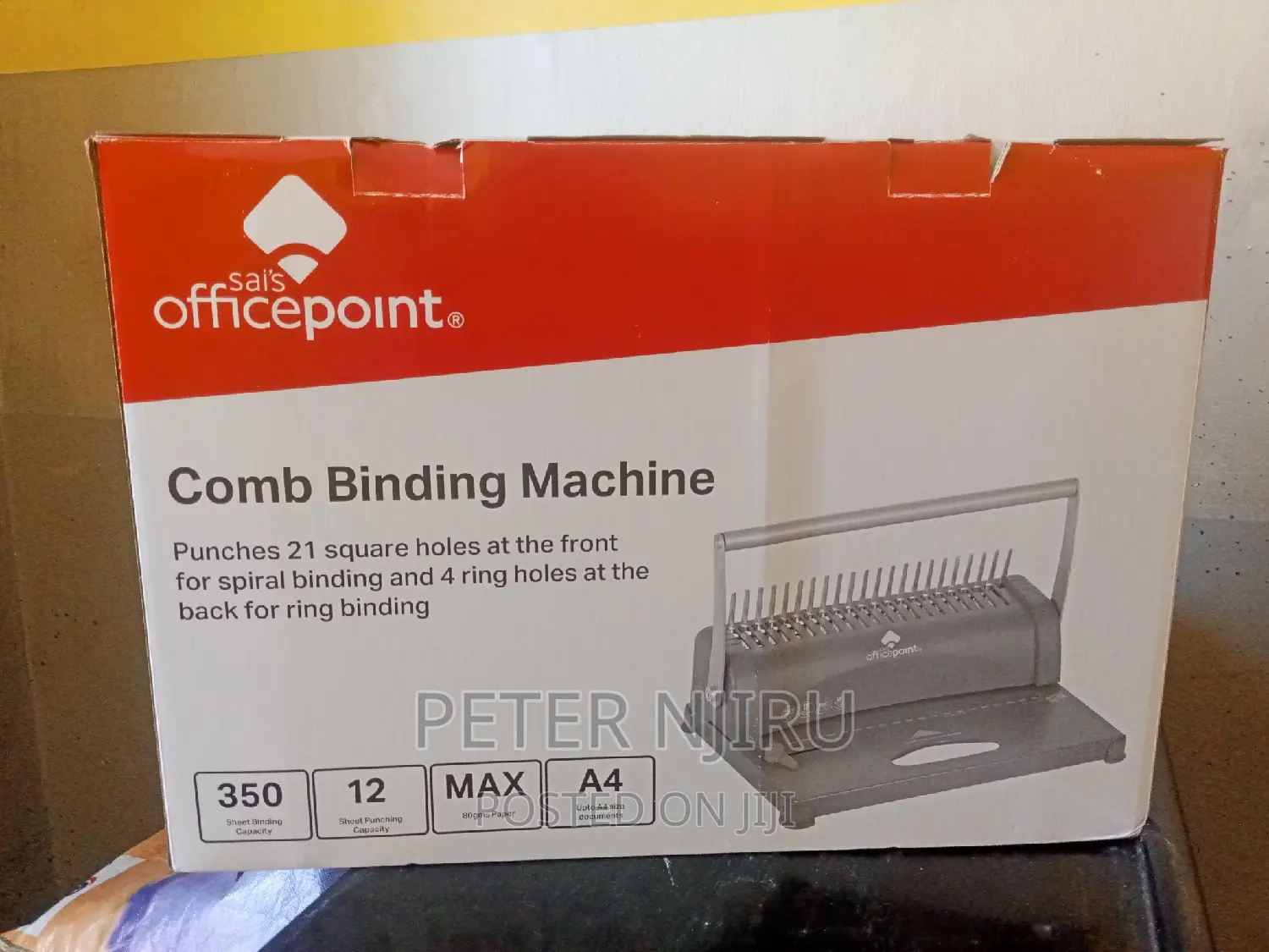 Comb Binding Machine