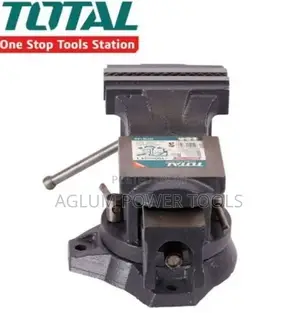 Total Bench Vice With Anvil Turns 360°