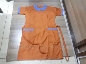 Safety Nanny Dress With Cotton Twill Made