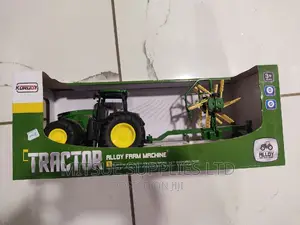 Toy Tractor Alloy Farm Machine 42x12x12cm