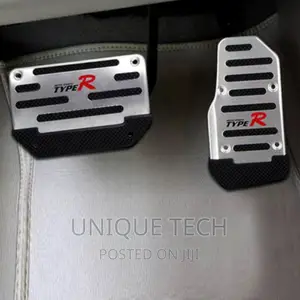 Type-R - Racing Car Pedal Covers Automatic - Silver