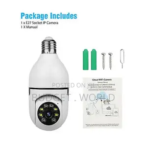 New V380 Rotating Bulb V380pro Bulb Camera WIFI_PTZ Camera