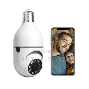 New V380 Rotating /Bulb V380pro Bulbcamera WIFI PTZ Camera