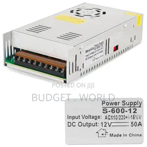 12v 50A Metal Body Power Supply for CCTV Camera Security