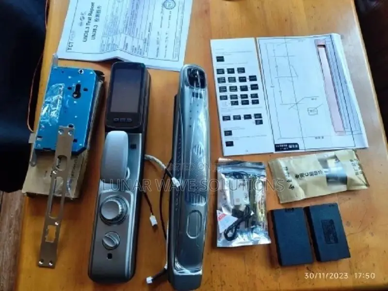 Smart Door Lock With Camera and Face Unlock Feature