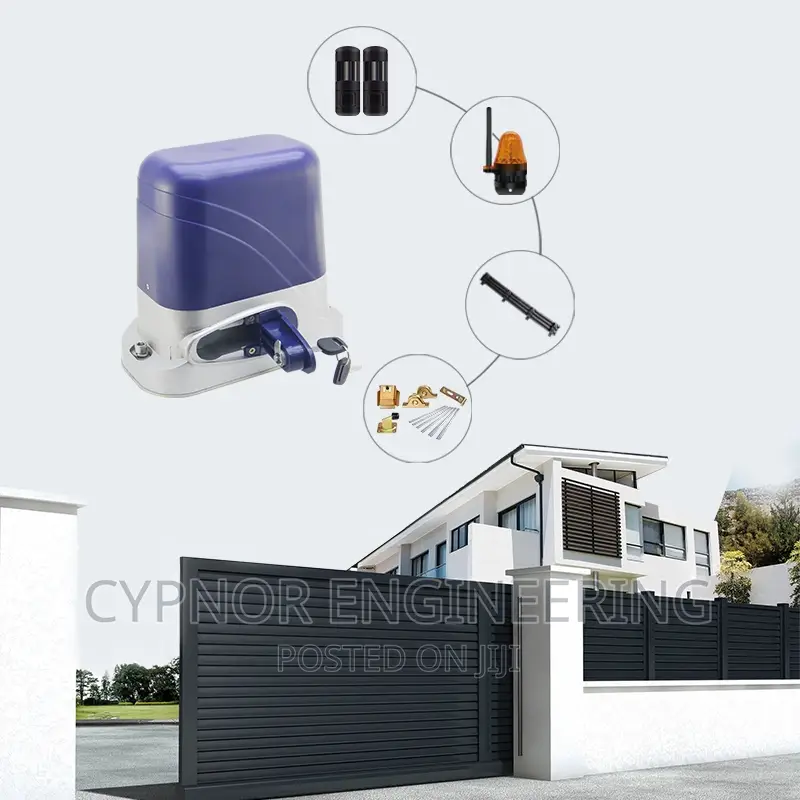 Automatic Sliding Gate With Remote Controller