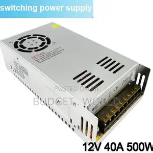 #DC 12V 40A 500W Switch Power Supply Adapter.