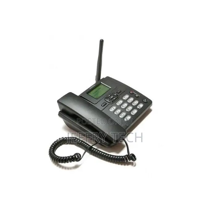 Huawei Single SIM Landline Telephone (Accepts All Nigeria Ne