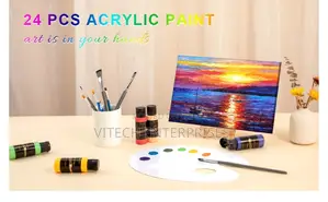 24pcs Acrylic Paint Brushes