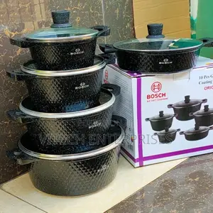 Bosch 10 Piece Granite Cookware Set