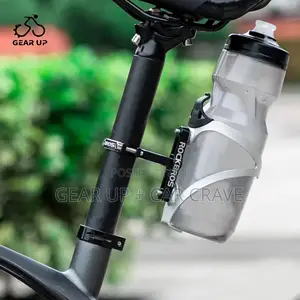 Double Bottle Holder Mount Adapter Bicycle Cycling Motorbike