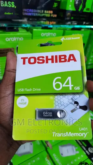 Toshiba 64gb Metallic Flash Drive.
