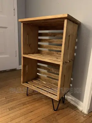Crate Nightstand
