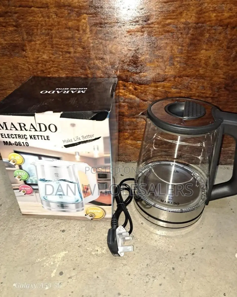 Marado 1500 W Glass Electric Kettle Automatic